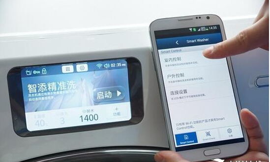 2017智能工業洗衣機（jī）將會成主角-APP控製洗滌