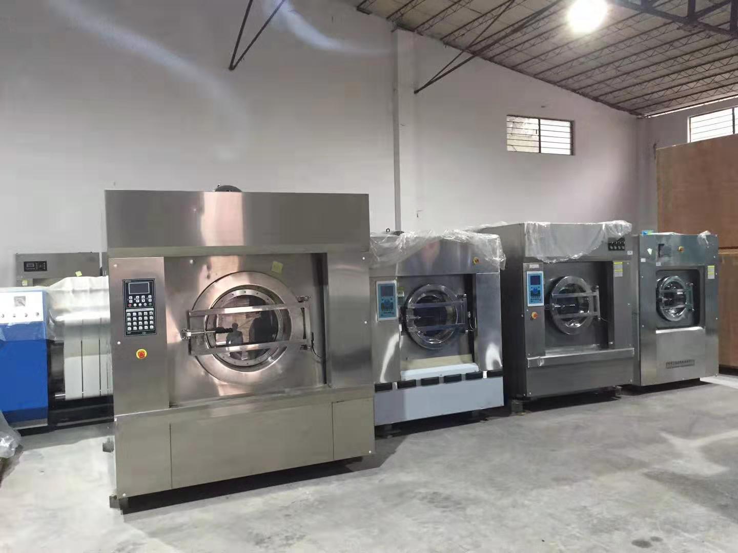 100公斤工業洗衣機（jī）可以（yǐ）洗多少布草