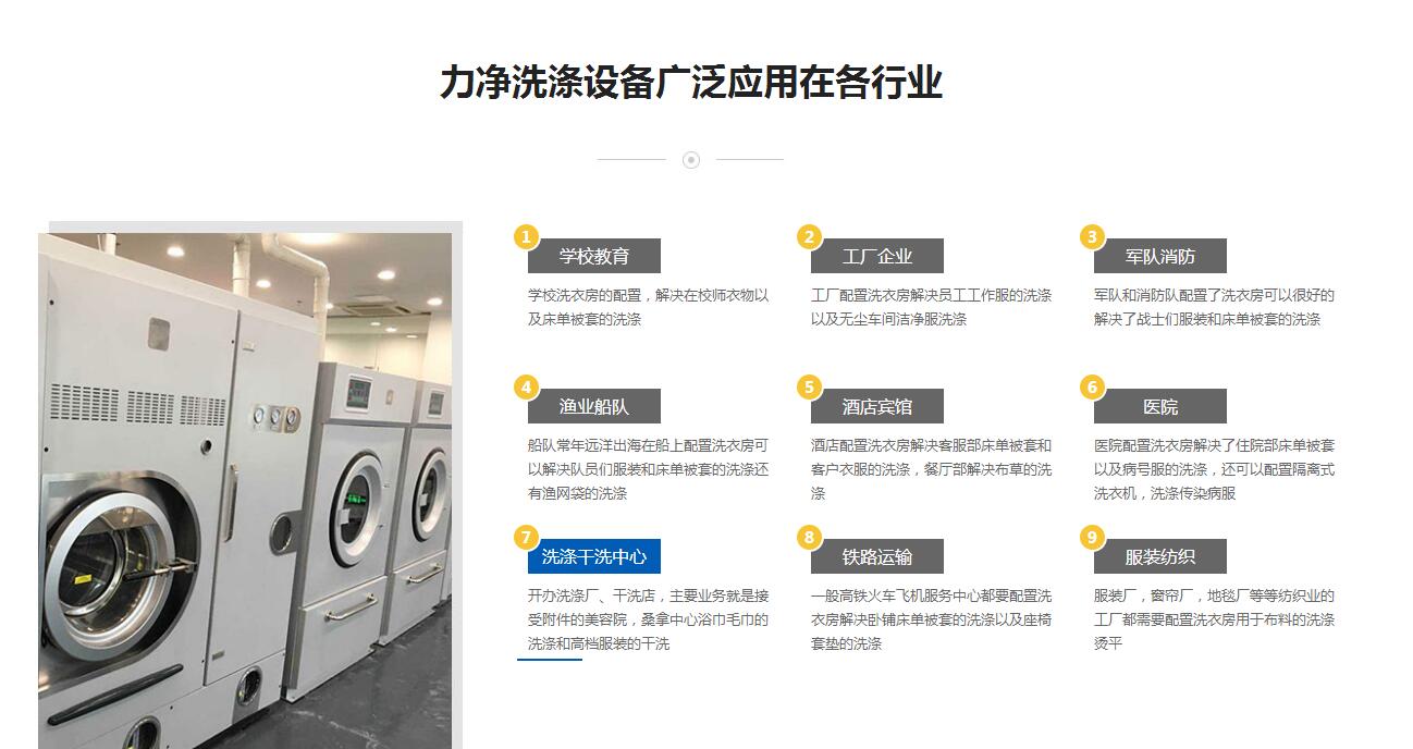 .17c嫩嫩草色视频洗滌機械的適用範（fàn）圍有哪些？